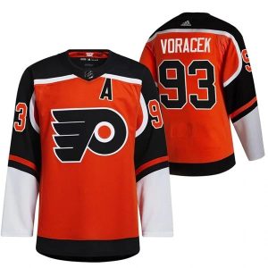 Philadelphia Flyers Trikot Jakub Voracek 93 2022 Reverse Retro Oranger Authentic